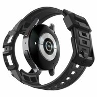 Spigen Rugged Armor Pro Galaxy Watch 6 44 mm hoes + bandje Zwart