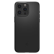 Spigen Thin Fit iPhone 15 Pro Max hoesje zwart