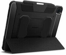Spigen Rugged Armor iPad Pro 2024 13 inch hoesje zwart