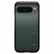 Spigen Tough Armor Pixel 9 Pro XL hoesje groen