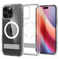 Spigen Ultra Hybrid S MagSafe iPhone 16 Pro hoesje wit