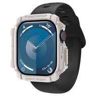 Spigen Rugged Armor Apple Watch 10 46 mm hoesje beige