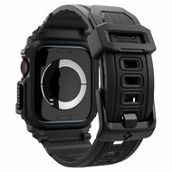 Spigen Rugged Armor Pro Apple Watch 10 46 mm hoesje zwart