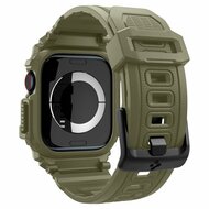 Spigen Rugged Armor Pro Apple Watch 10 46 mm hoesje groen