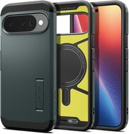 Spigen Tough Armor MagSafe Google Pixel 10 / Google Pixel 10 Pro hoesje groen