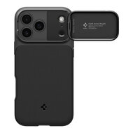 Spigen Optik Armor MagSafe iPhone 17 Pro Max hoesje zwart
