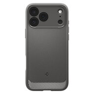 Spigen Rugged Armor MagSafe iPhone 17 Pro hoesje grijs