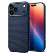 Spigen Liquid Air iPhone 17 Pro hoesje blauw