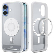Spigen Ultra Hybrid MagSafe iPhone 17 hoesje zilver