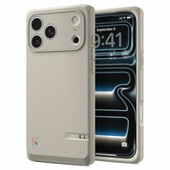 Spigen Classic LS MagSafe iPhone 17 Pro Max hoesje stone