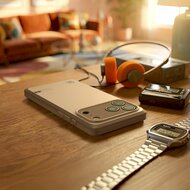 Spigen Classic LS MagSafe iPhone 17 Pro Max hoesje stone