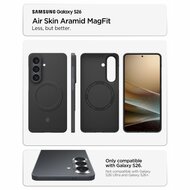 Spigen AirSkin Aramid MagSafe Galaxy S26+ Plus&nbsp;hoesje zwart