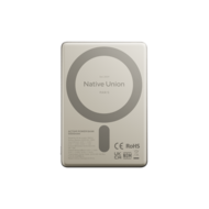 Native Union Active Qi2 MagSafe powerbank sandstone