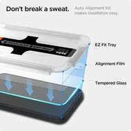 Spigen GlastR EZ Fit iPhone 14 Pro glazen screenprotector 2 pack