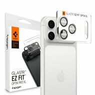 Spigen Optik Pro XL EZ Fit iPhone 17 Pro camera protector zilver