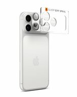 Spigen Optik Pro XL EZ Fit iPhone 17 Pro camera protector zilver