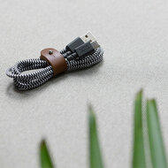 Native Union Belt USB-C naar USB-A 1,2 meter kabel zebra