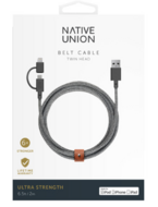 Native Union Belt Twin Head kabel Zebra