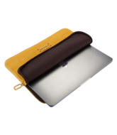 Tucano Velluto MacBook Pro 14 inch&nbsp;sleeve geel