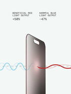 BodyGuardz Red Light Converter Privacy iPhone 17 screenprotector