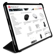 Macally BookStand iPad Pro 11 inch 2020 hoesje Zwart