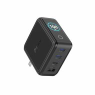 BMX GaNsta 100 watt USB-C oplader met display
