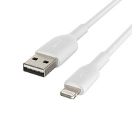 Belkin BoostCharge Lightning naar USB kabel 1 meter Wit