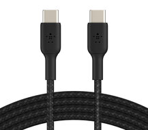Belkin Braided USB-C kabel 1 meter zwart