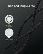 Belkin BoostCharge Pro 240 watt USB-C kabel 3 meter zwart