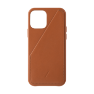 Native Union Clic Card iPhone 12 mini hoesje Tan