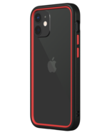Rhinoshield CrashGuard NX iPhone 12 mini hoesje Zwart / Rood