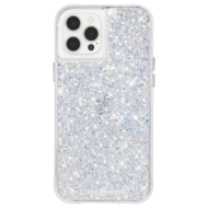 Case-Mate Twinkle iPhone 12 Pro / iPhone 12 hoesje Zilver