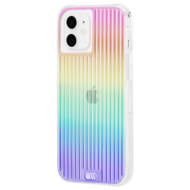 Case-Mate Tough Groove iPhone 12 mini hoesje Iridescent