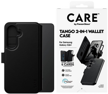 PanzerGlass CARE 2 in 1 Wallet MagSafe Galaxy S26+ Plus hoesje zwart