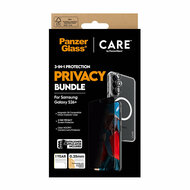 PanzerGlass CARE 3 in 1 Privacy Galaxy S26+ Plus Urban Combat bundel hoesje screen en camera protector