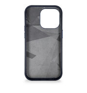 Decoded x Appelhoes leren iPhone 14 Pro Max wallet hoesje navy