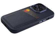 Decoded x Appelhoes leren iPhone 14 Pro Max wallet hoesje navy