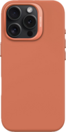 Decoded siliconen MagSafe iPhone 15 Pro hoesje peach