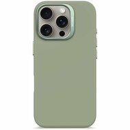 Decoded siliconen MagSafe iPhone 16 Pro hoesje groen