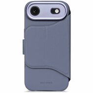 Decoded Textured Silicone 2 in 1 Wallet iPhone Air hoesje blauw