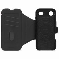Decoded Textured Silicone 2 in 1 Wallet iPhone Air hoesje zwart