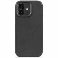 Decoded Leather Back Cover iPhone 17 hoesje zwart