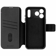 Decoded Leather Detachable 2 in 1&nbsp;Wallet iPhone 17 Pro hoesje zwart