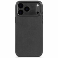 Decoded Leather backcover iPhone 17 Pro Max hoesje zwart
