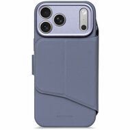 Decoded Textured Silicone 2 in 1 Wallet iPhone 17 Pro Max hoesje blauw