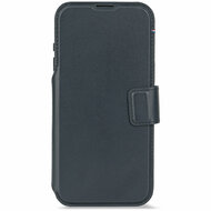 Decoded Leather Detachable 2 in 1&nbsp;Wallet iPhone 17 Pro Max hoesje navy