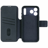 Decoded Leather Detachable 2 in 1&nbsp;Wallet iPhone 17 Pro Max hoesje navy