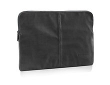 Decoded Leather Zipper Sleeve 13 inch Black