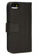 Decoded Leather Book Wallet iPhone SE/5S hoesje Black