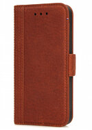 Decoded Leather Book Wallet iPhone SE/5S hoesje Brown
